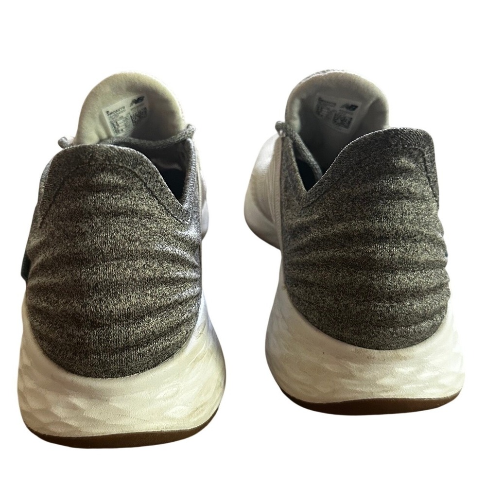 New Balance Beige And Grey Fresh Foam Roav Running Shoes Womens 8.5 - Picture 4 of 5